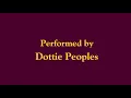 Testify - Dottie Peoples