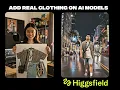 Download Lagu How to EASILY add real clothing to AI model using Nano Banana in Higgsfield AI