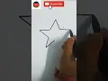 Christmas Star Drawing Very Easy Canvassing Passion