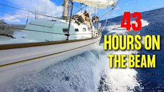 Tough 220 NM Passage To British Virgin Islands, DANGEROUS Sandbank, Pt 1, Ep61 /The Sailing Brothers