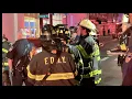 FDNY BOX 1886 - FDNY OPERATING AT A 2ND ALARM FIRE IN WALGREENS STORE ON LIBERTY AVENUE IN BROOKLYN