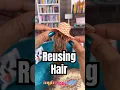 Reusing Doll Hair to Make a Hat Wig Five Below Find DIY Doll Wig
