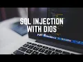 SQL INJECTION WITH DIOS PART 01
