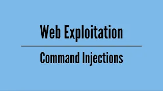 Command Injections