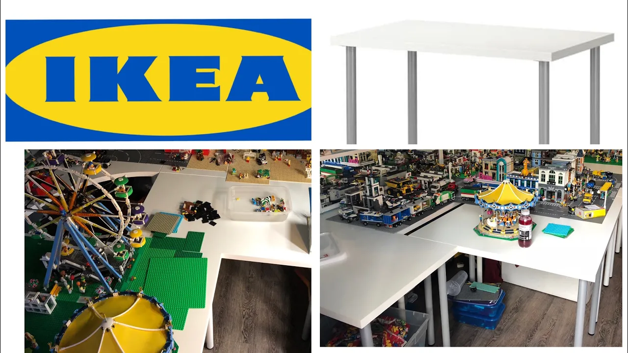 DIY Lego Table with Storage