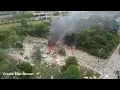 Home in Lisle Illinois explodes