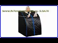 REVIEW 2026 SereneLife Portable Infrared Sauna - SLISAU10 ESSENTIAL details