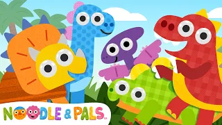10 Little Dinosaurs | Counting Song for Kids | Noodle & Pals