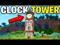 How to Build a Medieval Clock Tower in Minecraft Tutorial
