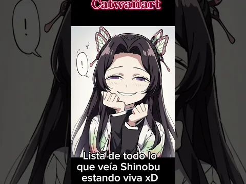 Shinobu no entro al cielo por tanto Yaoi xD #kimetsunoyaiba #fyp #demonslayer #fypシ #catwaiiart