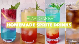 Download SPRITE HOMEMADE DRINKS | 10 EASY MADE MP3