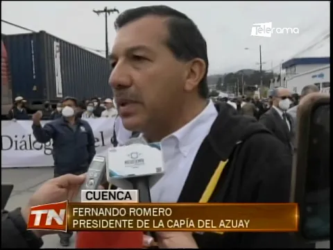 Sector productivo realiza un plantón por el diálogo