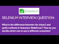 What is the difference between the close and quit methods in Selenium WebDriver