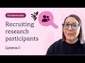 Research recruitment made simple Lyssna tutorial