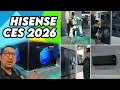 Lagu TV RGB Mini LED evo dan 4-Primary Micro LED, Robot Humanoid, dan Banyak Lagi - Hisense di CES 2026