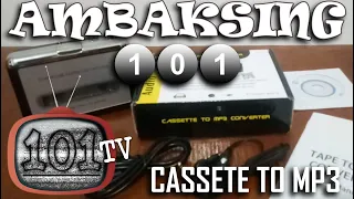 ambaksing cassette to mp3 converter
