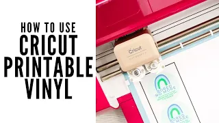 How to Use Cricut Printable Vinyl