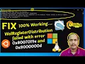 How to Fix WslRegisterDistribution failed with error 0x8007019e and 0x8000000d - WSL Windows 11 10