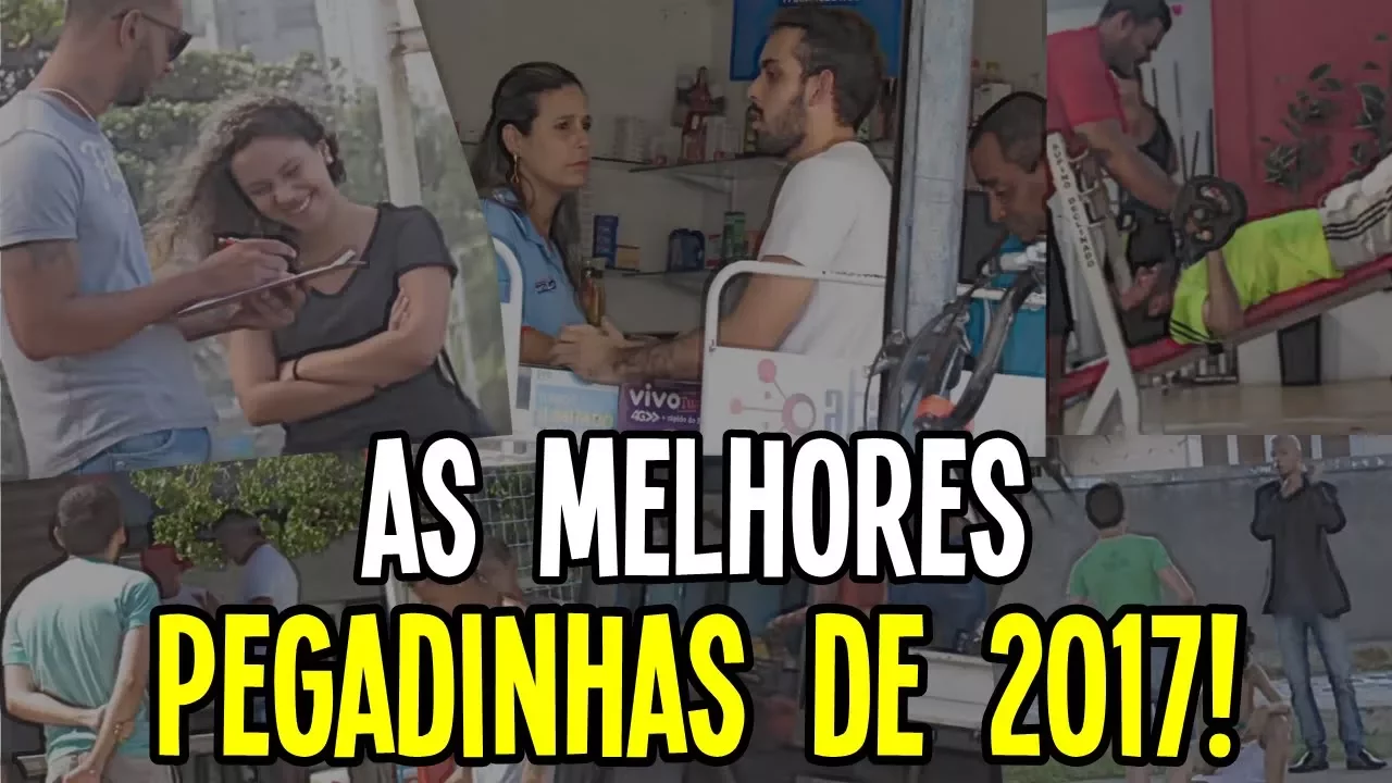 MELHORES PEGADINHAS DE 2017 PARTE 1 - MELHORES TROLLAGENS 2017