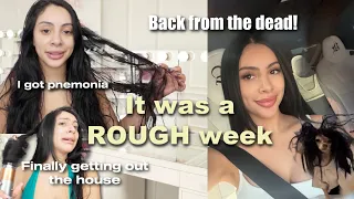 it was a ROUGH week...  sick for 2 weeks | day in the life vlog ♡