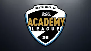 FOXA vs. TLA | Week 4 | NA Academy Spring Split | Echo Fox Academy vs. Team Liquid Academy (2018)