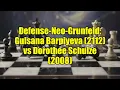 Lagu Defense-Neo-Grunfeld: Gulsana Barpiyeva (2112) vs Dorothee Schulze (2008)