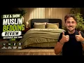 Silk Snow Muslin Bedding Review Quilt Coverlet Duvet Cover Sham Set