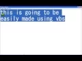 Text to Speach USING NOTEPAD tutorial make your coputer speak what you typeinto a inputbox vbscript