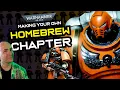 How to Create a SPACE MARINE CHAPTER Warhammer 40k Lore