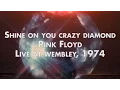 Download Lagu Pink Floyd - Shine On You Crazy Diamond - Live at Wembley