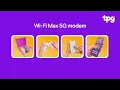 Set up your 5G Home Broadband with the Wi-Fi Max 5G Modem