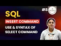 INSERT Command in SQL Explained How to Insert Data into Tables SQL Tutorial for Beginners