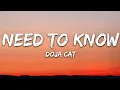 Doja Cat - Need To Know (Lyrics)