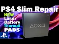 PS4 Slim Repair Laser Thermal Pad Replacement - Fix Overheating
