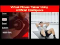 Virtual Fitness Trainer using Artificial Intelligence Final Year Project Computer Science Python