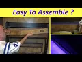 Durable Bed Frame Furnulem Platform Bed with LED Lights Easy To Assemble Review