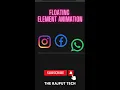 Floating Animation Using CSS