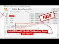How to fix localhost and phpmyadmin not opened with xampp Apache Mysql