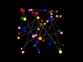 Colorful Dots Dance Python Art Creation