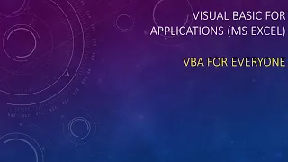 8 VBA Logical Decision Making with IF