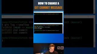 How to Change a Git Commit Message