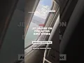 Jet engine on fire after bird strike