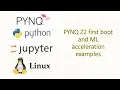 PYNQ Z2 First Boot and ML acceleration examples