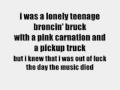 Download Lagu madonna - american pie *lyrics*