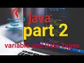 Variable And Data Types in Core Java CORE JAVA Hindi Part 2