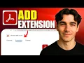 How to Add Adobe Acrobat Extension In Google Chrome Tutorial 2026