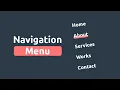 Awesome Navigation Menu Using HTML CSS JQuery