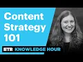 Lagu Content Strategy 101 - ETR Knowledge Hour