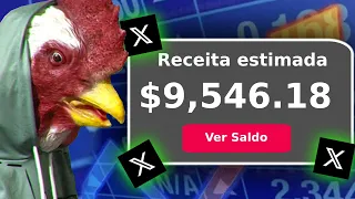 🤑 QUANTO EU GANHEI POSTANDO NO TWITTER / X EM 30 DIAS