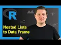 Convert Nested Lists to Data Frame or Matrix in R Example Apply do call cbind rbind Functions